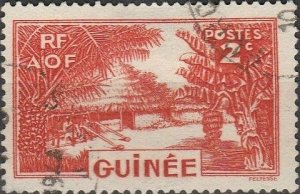 French Guinea,  #128 Used  From 1938-40