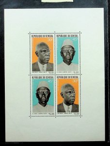 Senegal Sc C71 a MNH S/S of 1969 - President Lamine Gueye
