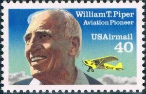 U.S.#C132 William Piper (Reissue) 40c Single, MNH. 'VF'