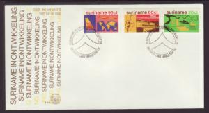 Suriname 1978 U/A FDC BIN