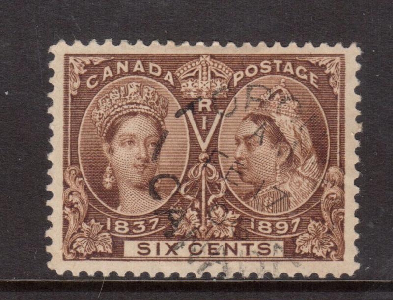 Canada #55 VF Used With Ideal Feb 17 1906 CDS Date Cancel