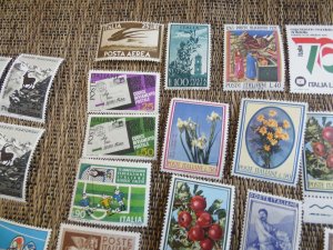 MINT STAMPS FROM  ITALY   SOME DUPLICATES