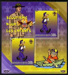 DJIBOUTI SHEET DISNEY SCOUTS SCOUTING