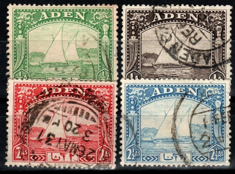 Aden #1, 3-5 F-VF Used CV $11.00 (A32)