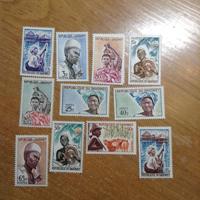 Dahomey  # 160-71  MNH