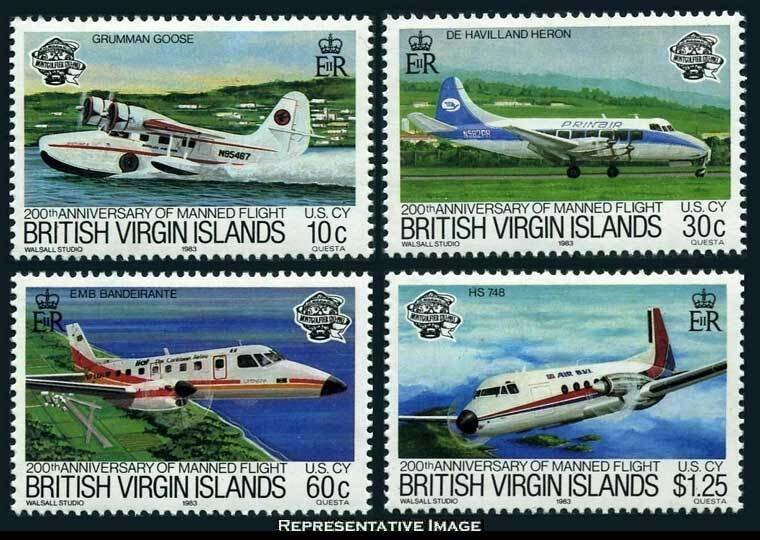 Virgin Islands Scott 454-457 Mint never hinged.