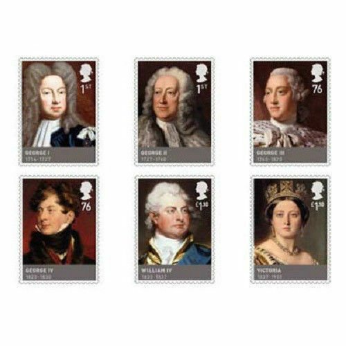 GB 3223-3228 The House of Hanover set (6 stamps) MNH 2011 