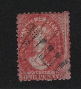 Tasmania Scott # 29 F-VF used neat cancel nice color  cv $ 25 ! see pic !