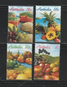 Australia 1015-1018 Set MNH Fruits (E)