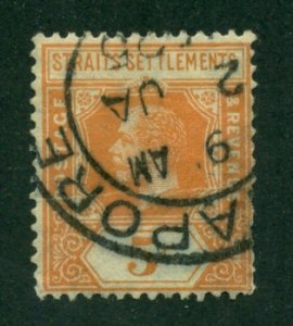 Straits Settlements 1923 #186a U SCV(2020)=$0.25