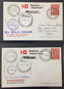 Ships Paquebot Argentina Austria Australia Covers Cards (Apx 36) UK1256