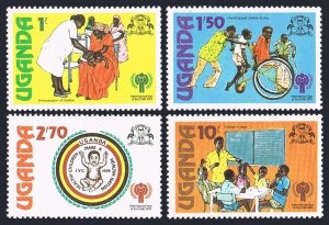 Uganda 223-226,MNH.Michel 203-206. Year of Child IYC-1979.Immunization,Playing,