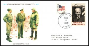 US Ike Tours the Front WWII Victory Collection 1980 Cover