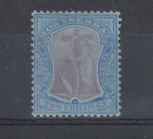 Montserrat KEVII 1909 2/- Blue SG45 MH J5255