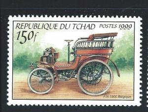 Chad #818-23, S/S 1824 MNH VF  Antique Automobiles