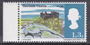 1966 Sg691 Landscapes 1/3 Shift of yellow UNMOUNTED MINT [SN]