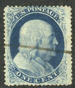 US #24 VF, nice clean cancel, super color and appeal as design is complete an...