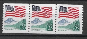 1988 Sc2280 Flag over Yosemite MNH PNC3