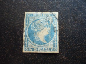 Stamps - Cuba - Scott# 12,13a,14 - Used - Imperf