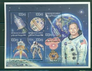 Djibouti #625 (2000 Space Exploration sheet) VFMNH CV $10.00
