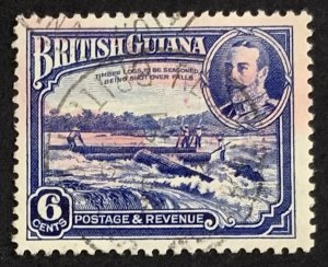 BRITISH GUIANA  1934 6c USED