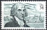 #3545, Single.\James Madison\ MNH, .34 cent