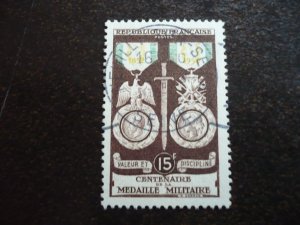 Stamps - France - Scott# 684 - Used Set of 1 Stamp