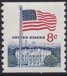 US 1338G Flag Coil MNH