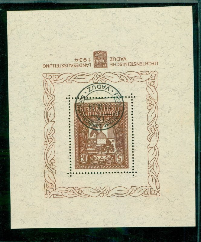 Liechtenstein 115 USED CV $2500 BIN $900 (RL) 7913