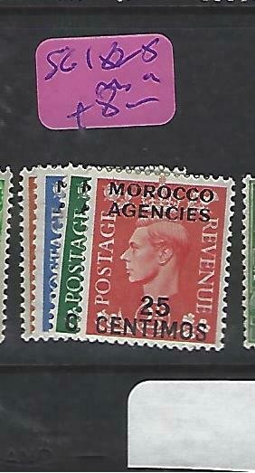 MOROCCO AGENCIES  (P2308B)  KGVI  ON GB SG 182-5    MOG