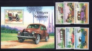 Chad Scott 818-824 MNH! Cars!!