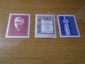 Poland  #  1518-20  MH
