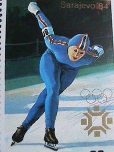 ​KOREA STAMP:1983- SC#2323 WINTER OLYMPIC-SARAJEVO'84 -MNH :RARE MINI SHEET.