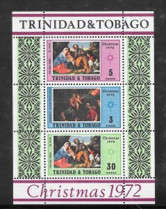 Trinidad and Tobago #230a MNH Christmas Souvenir Sheet (12959)