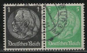 Germany Scott # 415, 418, used, se-tenant, Mi# W71