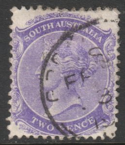 Australia (South Australia) Scott 166  - SG178, 1899 Victoria 2d Violet used