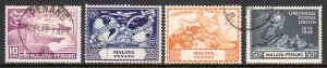 Malaya (Penang) - Scott #23-26 - Used - SCV $11