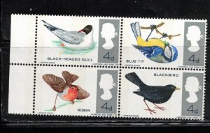 GREAT BRITAIN Scott # 464a MH - QEII & Birds In Natural Colours