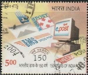 India, #2078d Used  From 2004