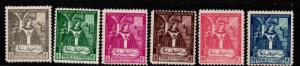 $Dominican Rep. Sc#383-388 M/H/VF, complete set, Cv. $34.60