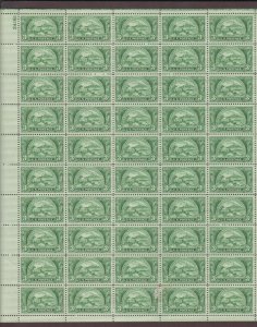 US,987,AMERICAN BANKERS ASSOC,MNH VF, FULL SHEET,1950'S COLLECTION,MINT NH ,VF