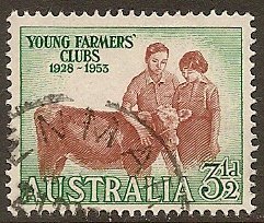 Australia Scott # 262 used. Free Shipping for All Additional Items.