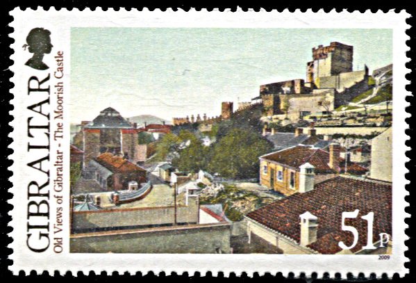 Gibraltar 1208, MNH, Old View of Moorish Castle