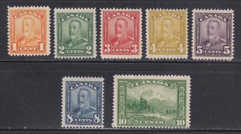 Canada #149-155 Mint