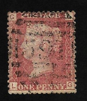 Great Britain 1864 - U - PL#117 - Scott #33 *