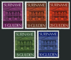Surinam 436-440, MNH. Michel 705-709. Central Bank, Paramaribo, 1976.