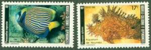 NEW CALEDONIA 535-6 MNH BIN $1.25