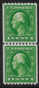 US 1914 Sc. #441 XF NH pair.