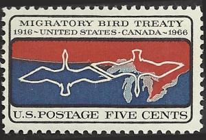 # 1306 MINT NEVER HINGED MIGRATORY BIRD TREATY