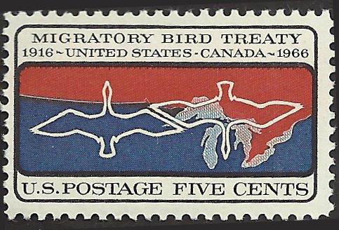 # 1306 MINT NEVER HINGED MIGRATORY BIRD TREATY